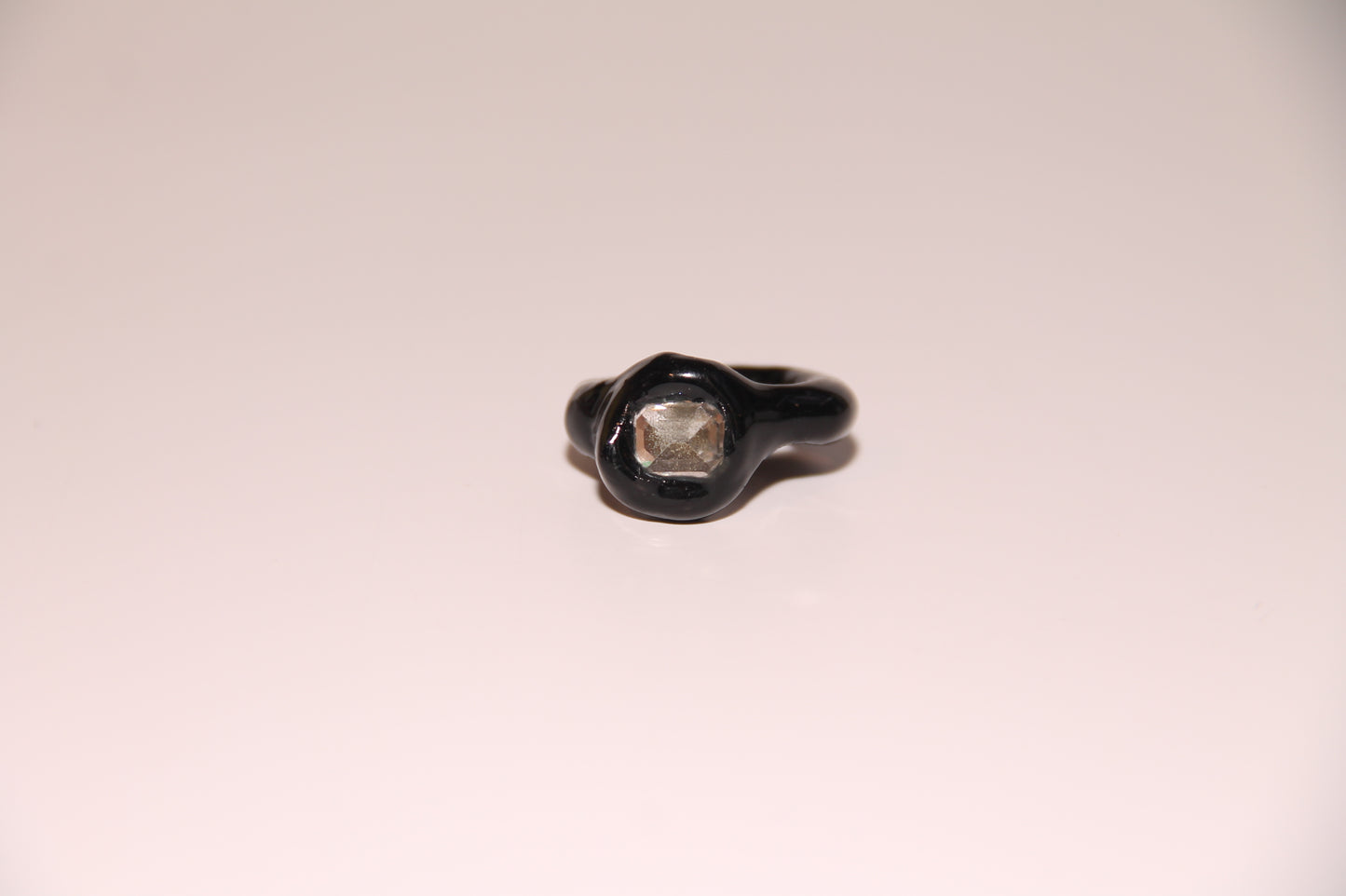 Black Bling Rings