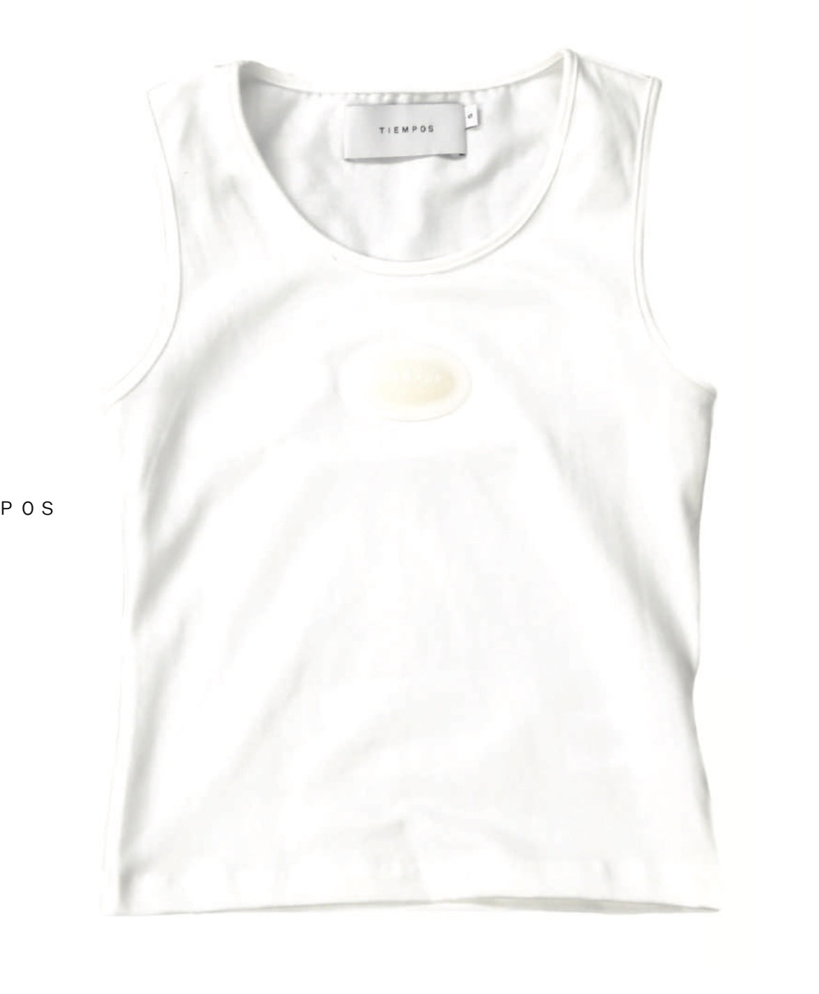 Rubber Tank Top Snow White