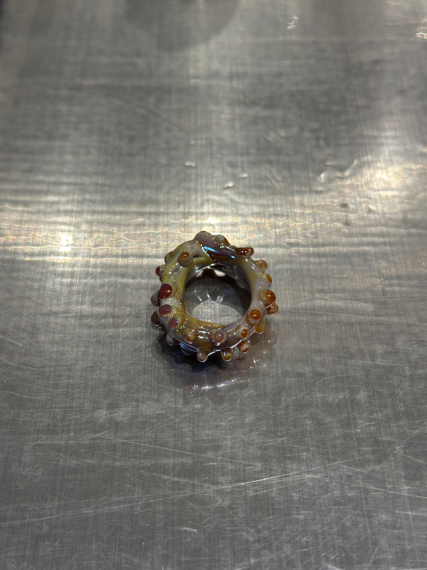 Anillo Vidrio Soplado