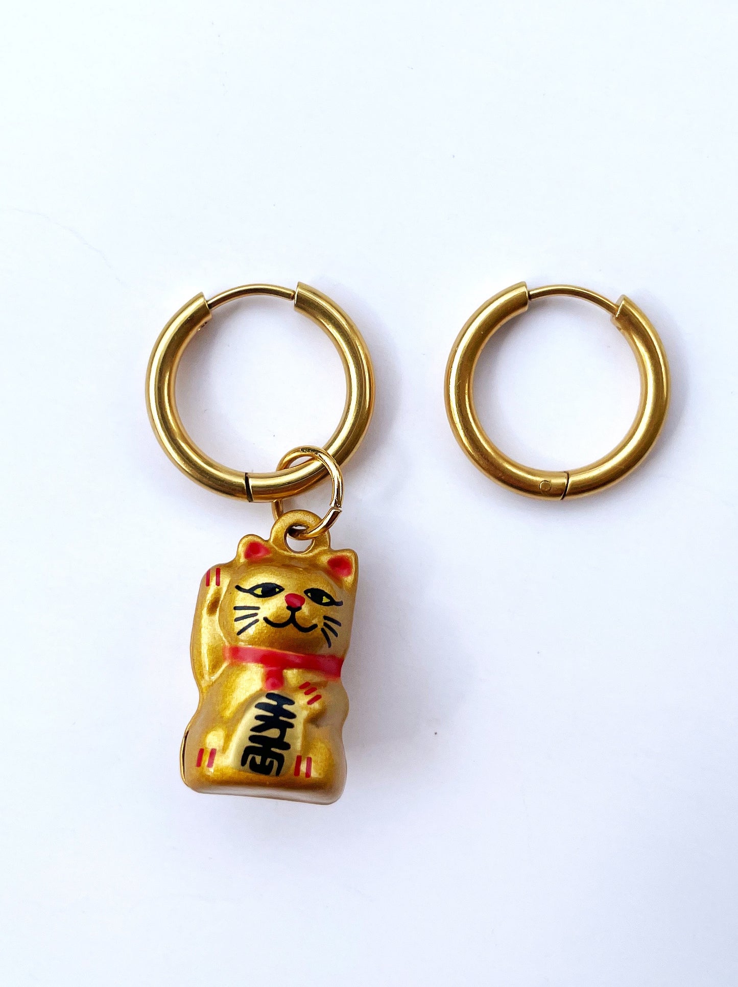 Aretes Lucky Cat