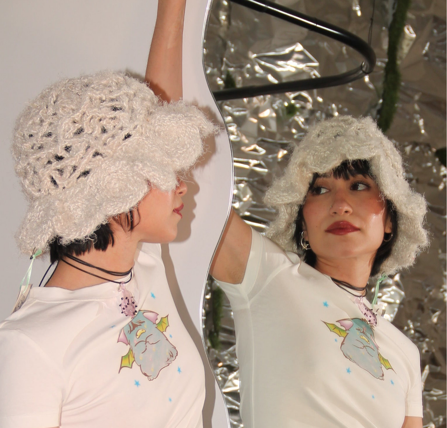 Crudo Hat by Amalya Meira