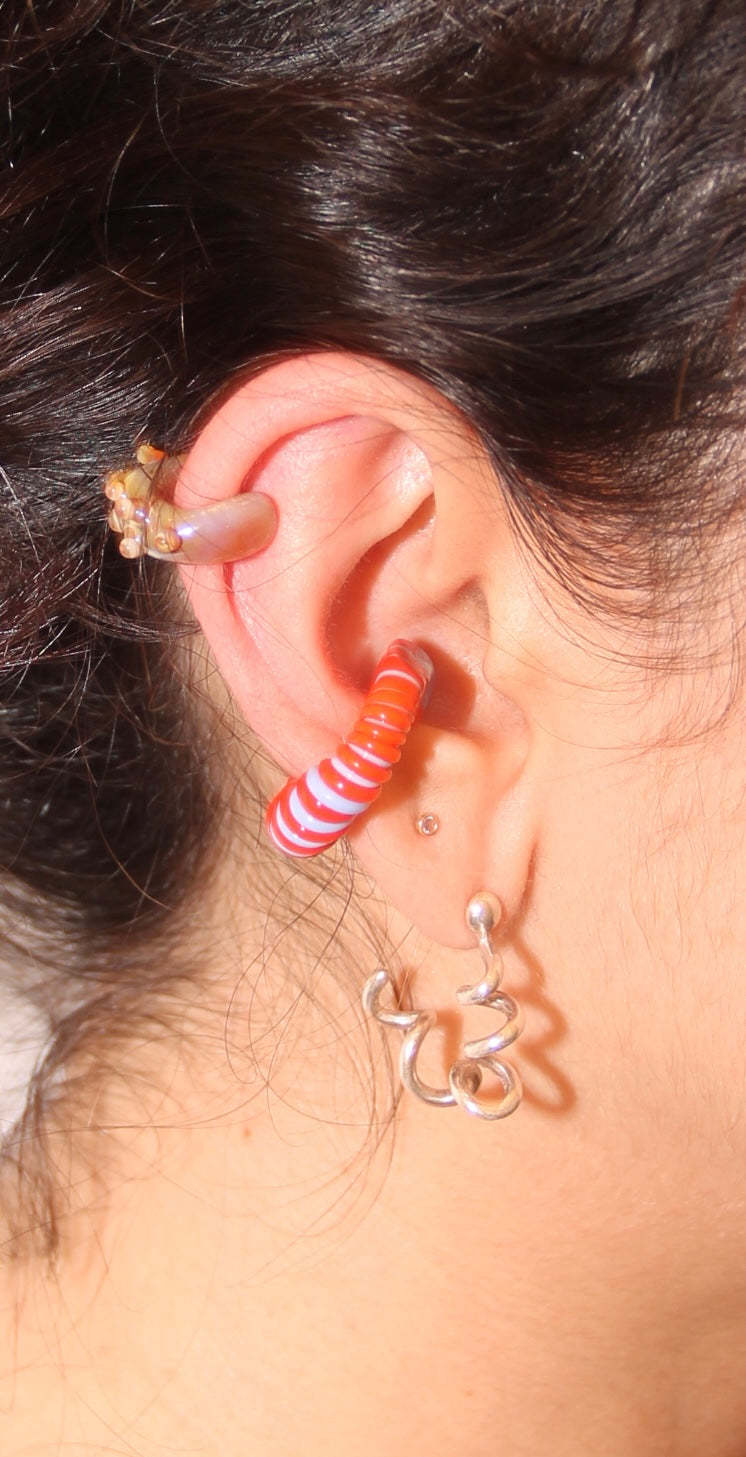 Ear Cuff Cristal de Murano