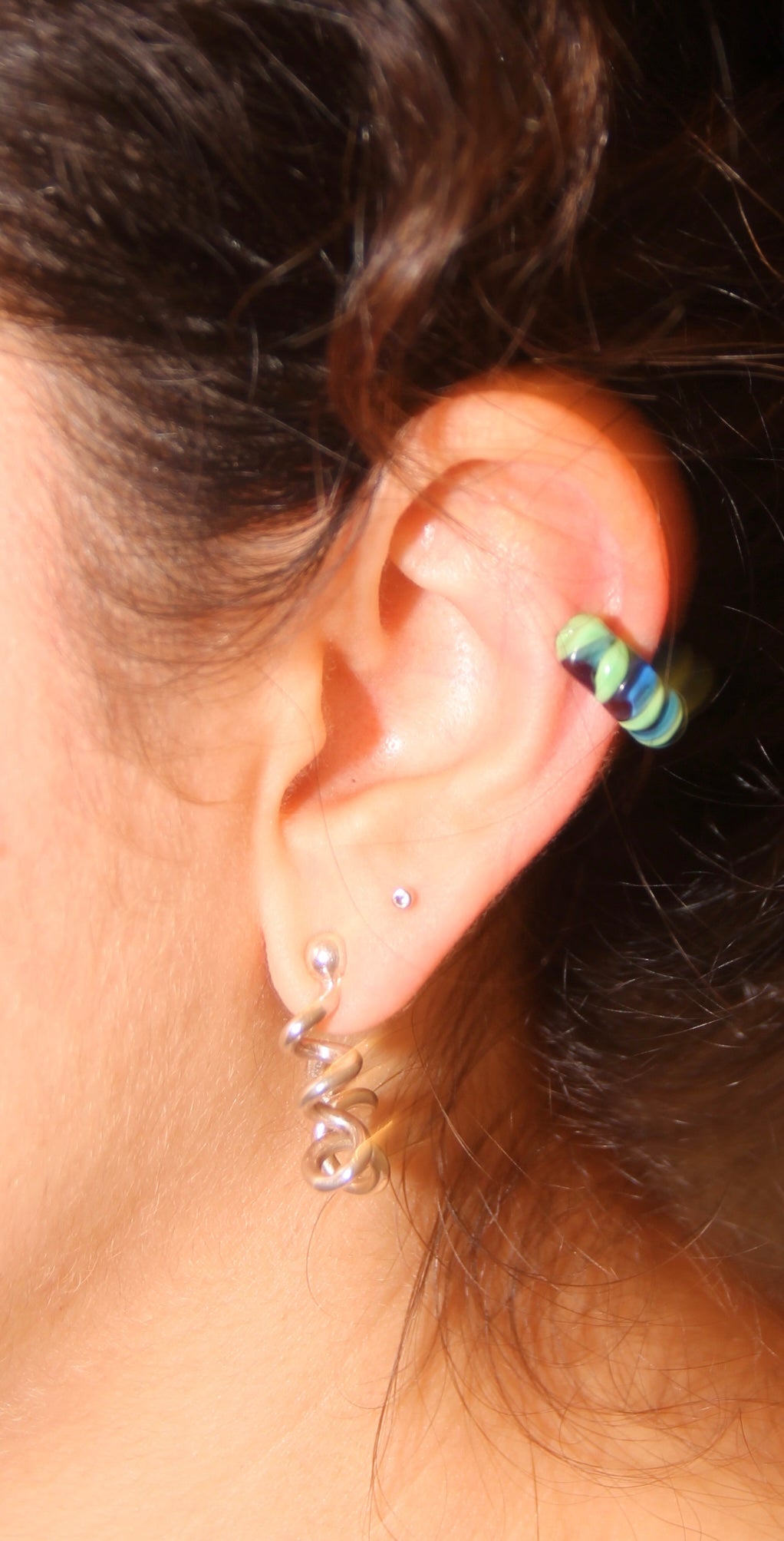 Ear Cuff Cristal de Murano