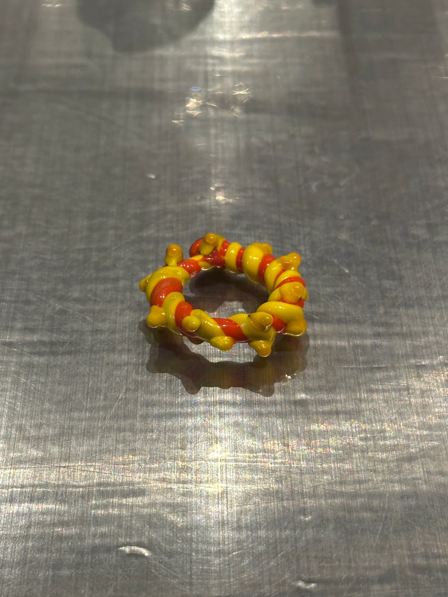 Anillo Vidrio Soplado