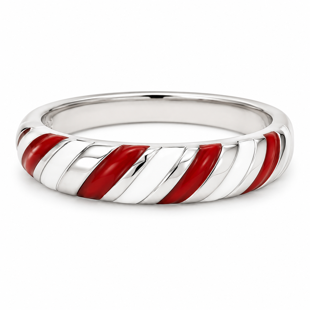Anillo Twist Rojo