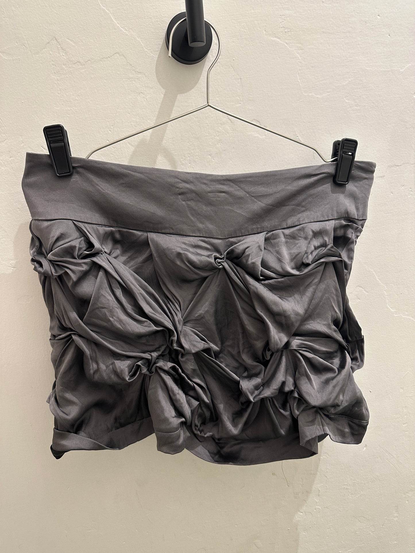 Falda Gris Textuta