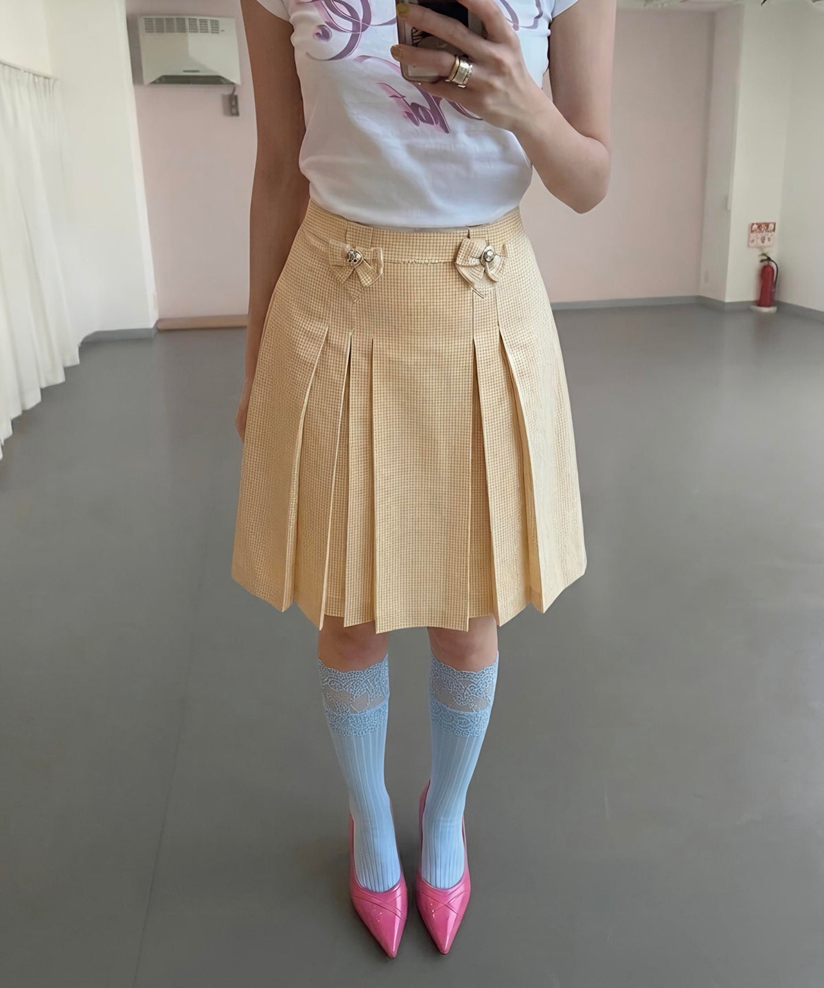 Falda CuUte Yellow