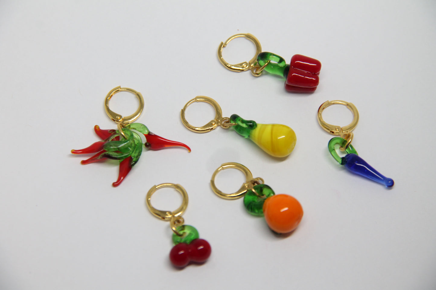 Arete Single de Frutas/Verduras