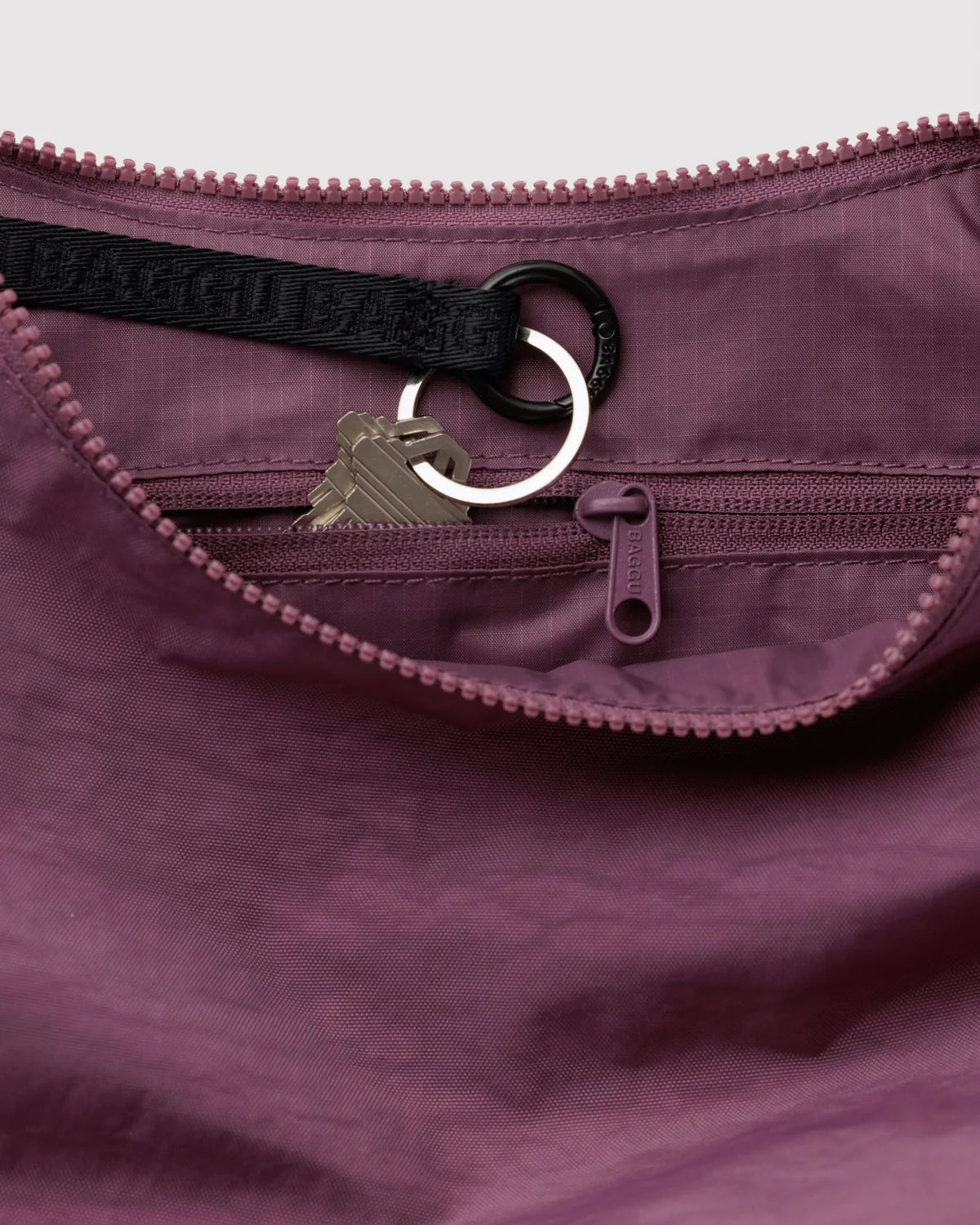 Medium Crescent Bag Wild Plum