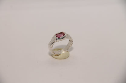 Anillo Turmalina Rosa