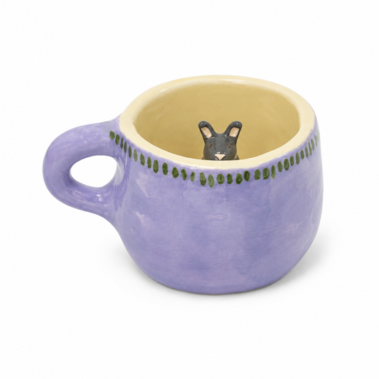 Taza Conejito Morado