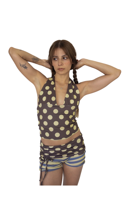 Halter halter halter - Polka + Stripes