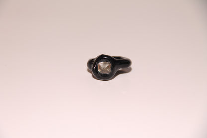 Black Bling Rings