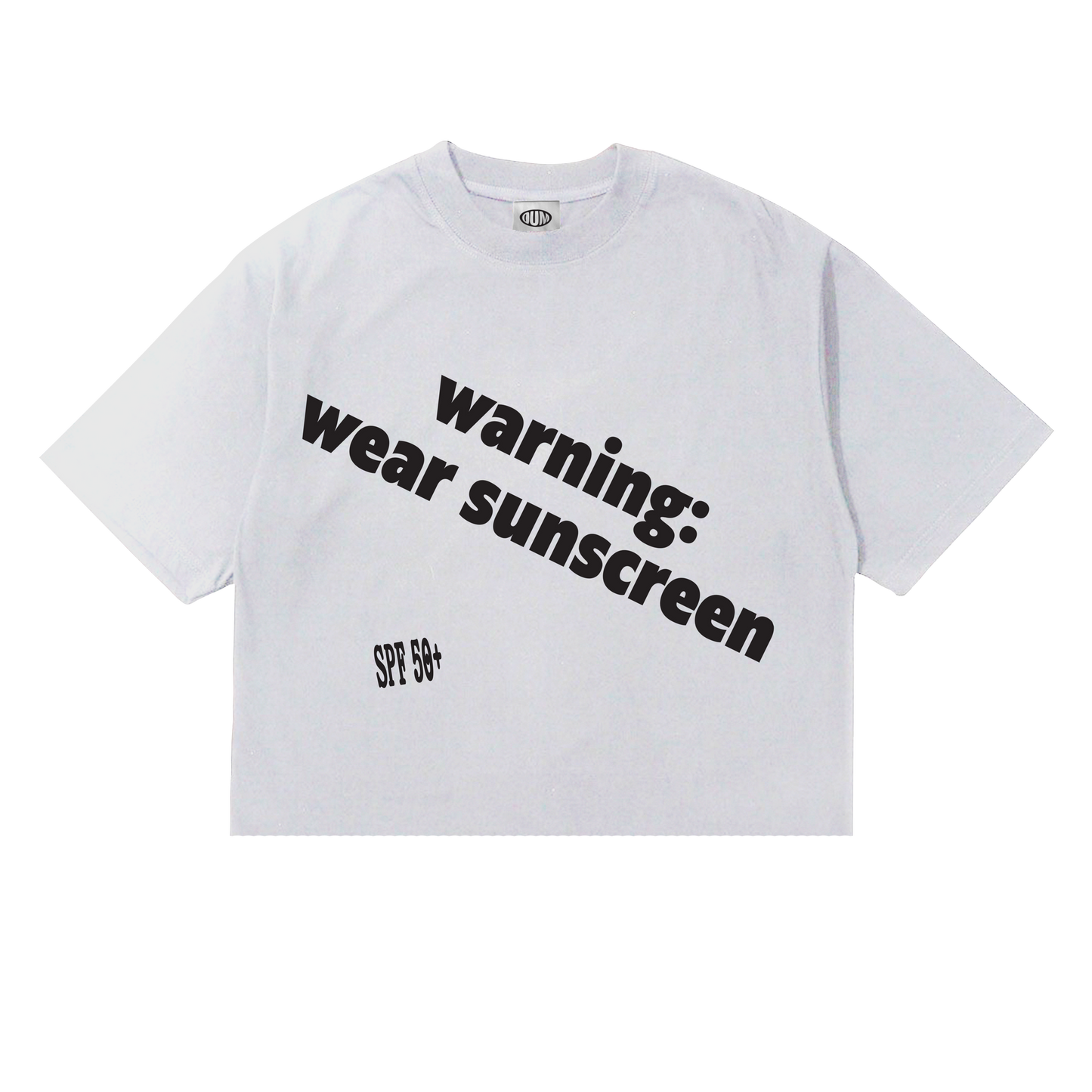 Wearing Sunscreen Crop Top