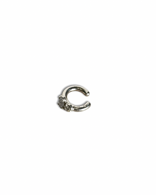 Earcuff 	Zafiro y Moisanita