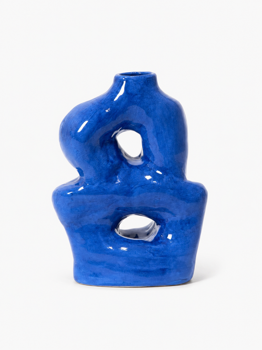 Florero 8 Azul