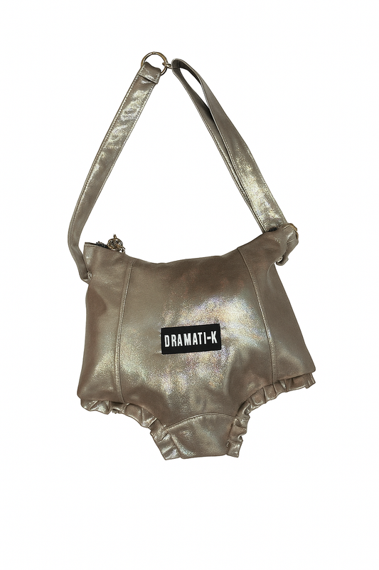 Bolso Braga Plateado