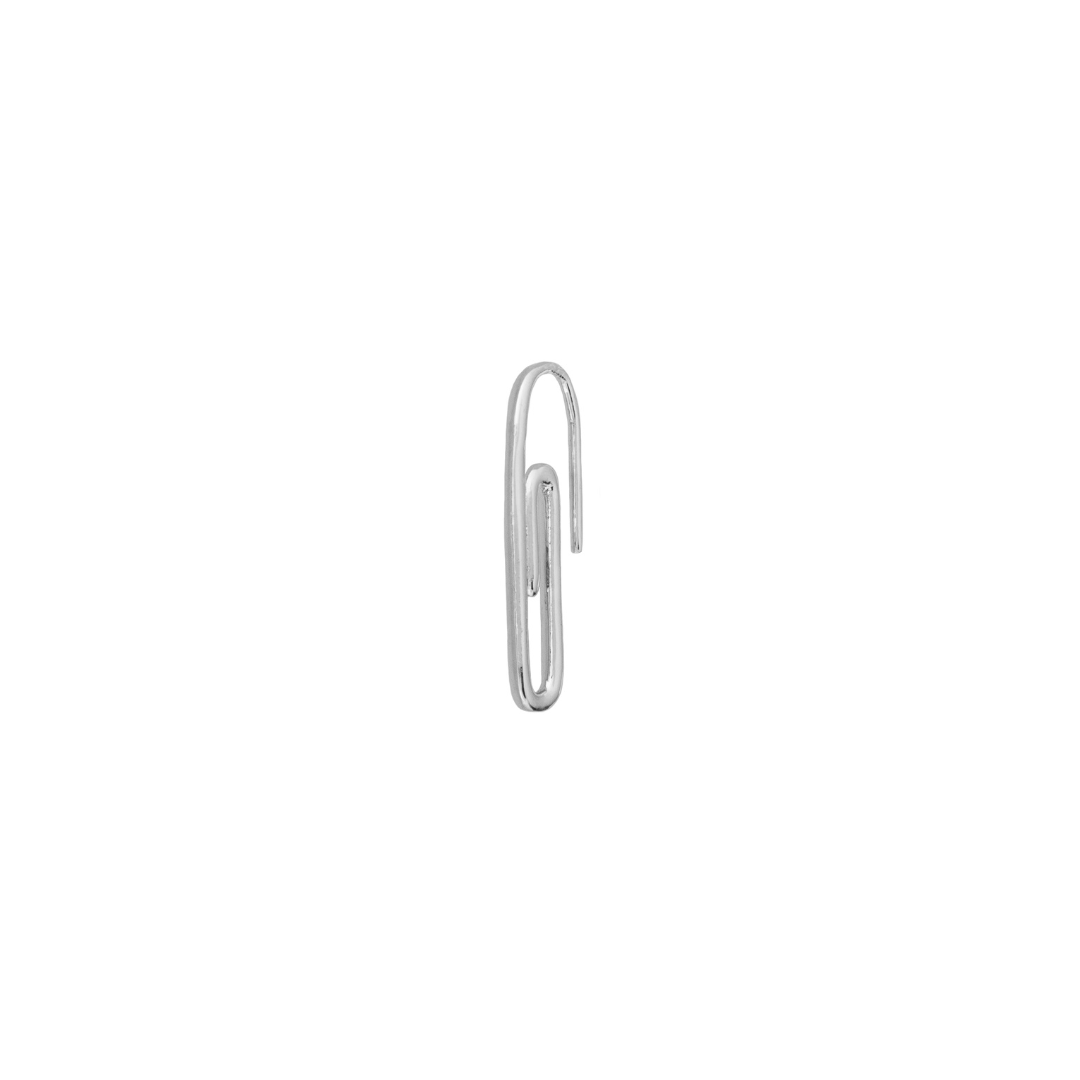 Clip Earring Silver Arete Individual