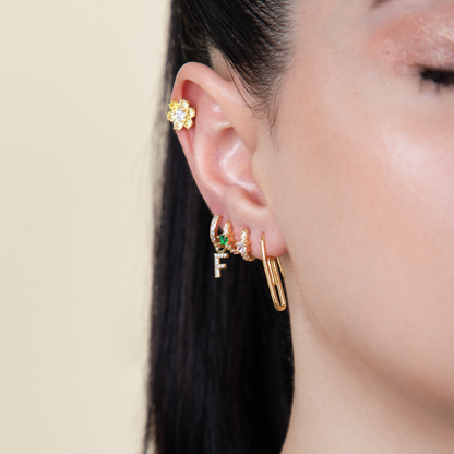 Clip Earring Arete Individual