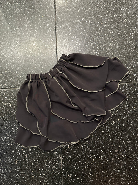 Falda Mini Gris