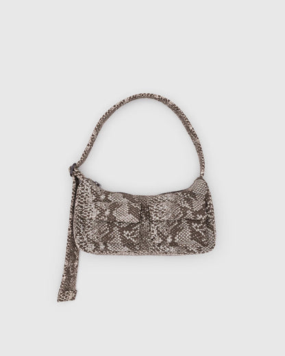 Cargo Shoulder Snakeskin Bag