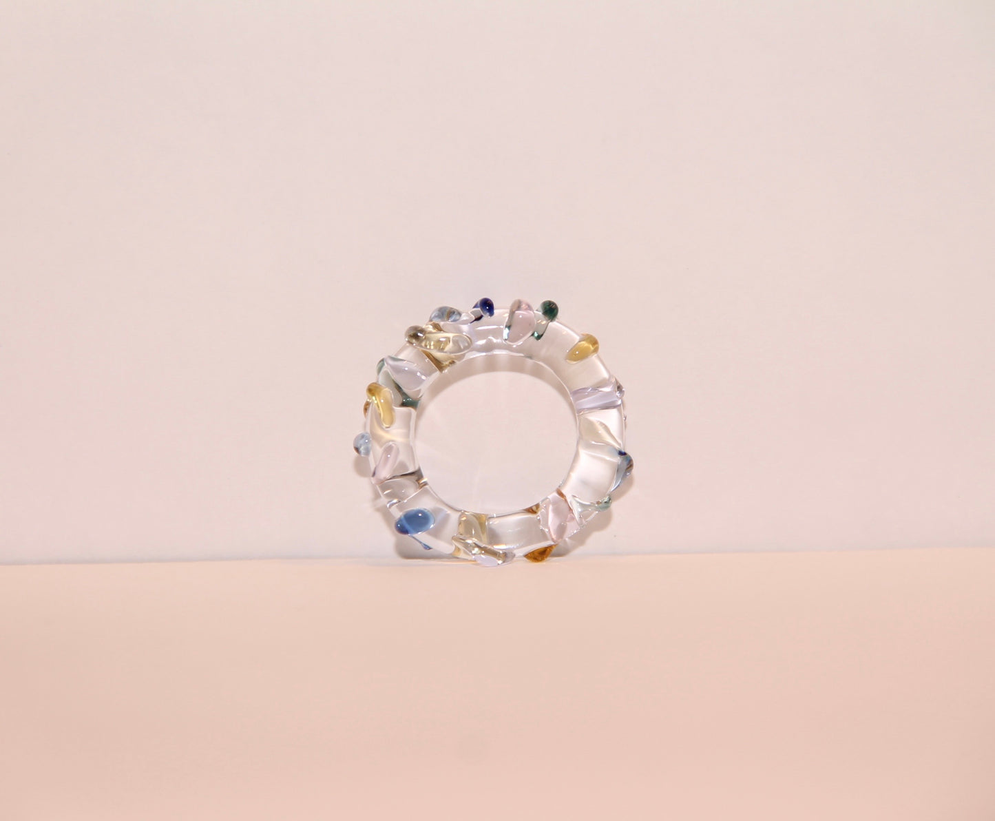 Anillo Chispas de Colores