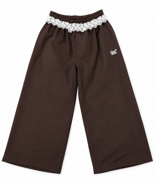 Pants Baggy con Encaje