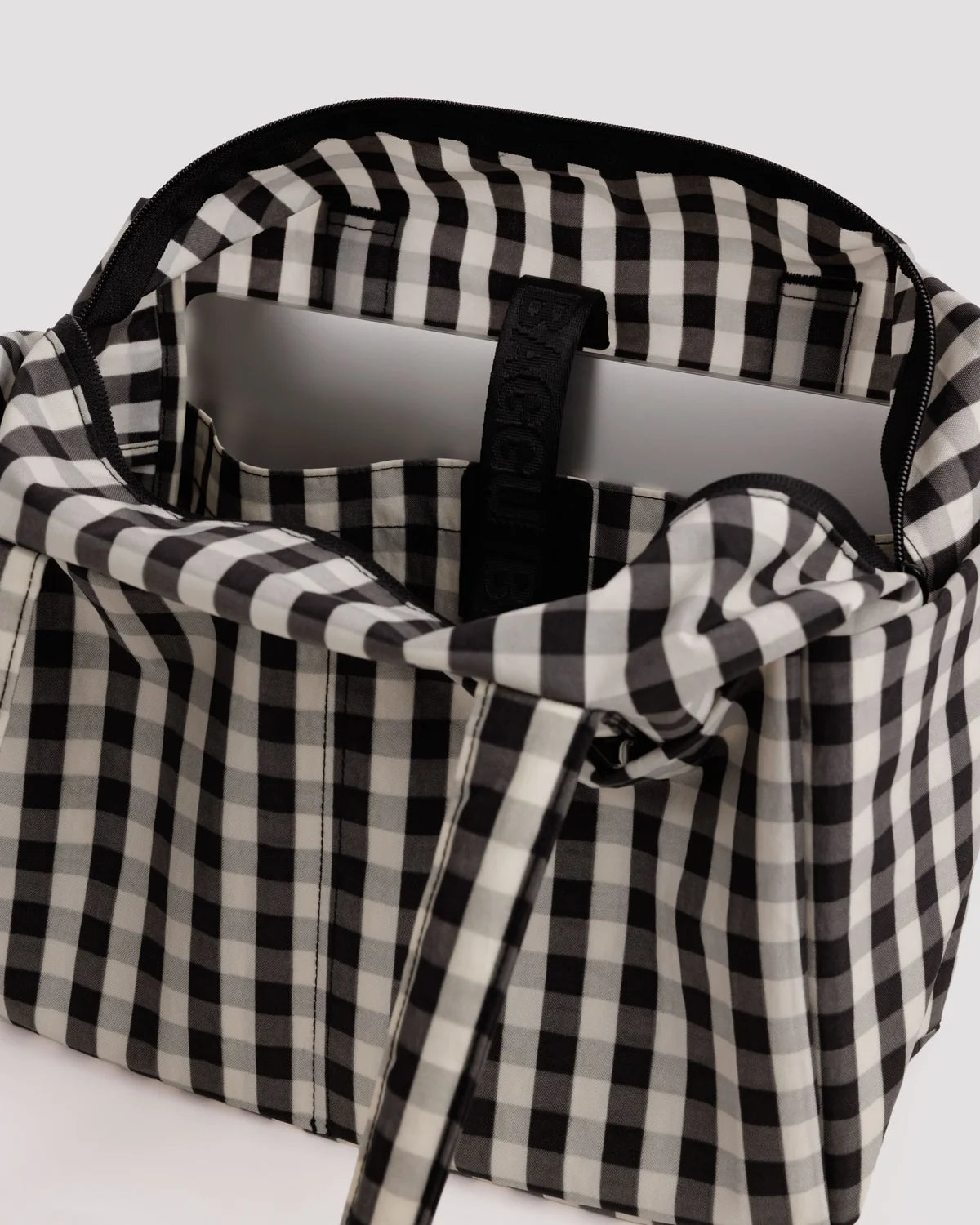 Every Day Cloud Bag Black and Cream