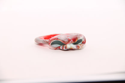 Anillo Chunky de Cristal de Murano