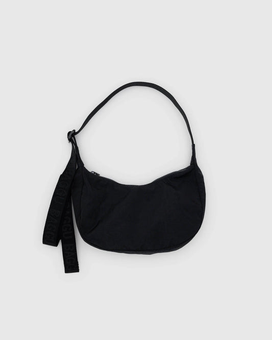 Crescent Black Bag
