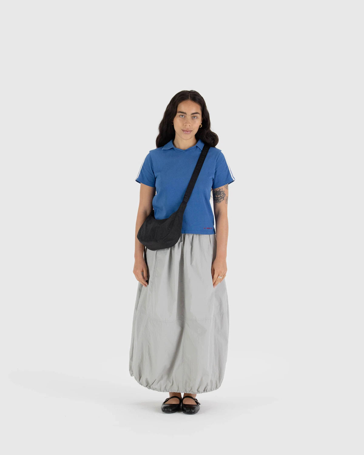 Crescent Black Bag
