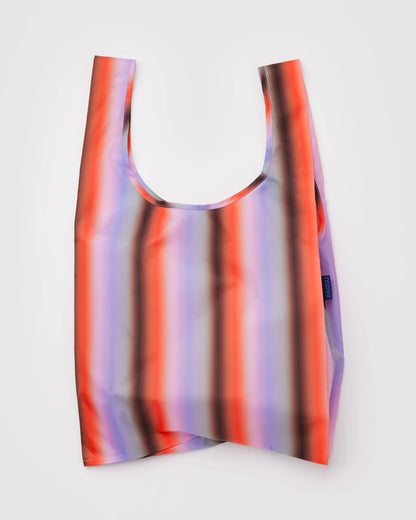 Standard Baggu Gardient Stripe Poppy Bag