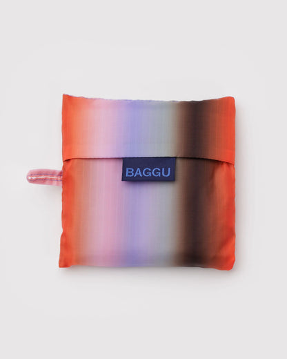 Standard Baggu Gardient Stripe Poppy Bag