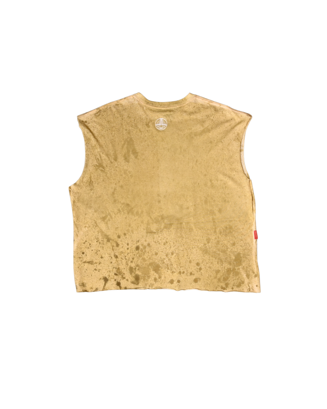 TANK TOP TIE DYE SIGNATURE BEIGE