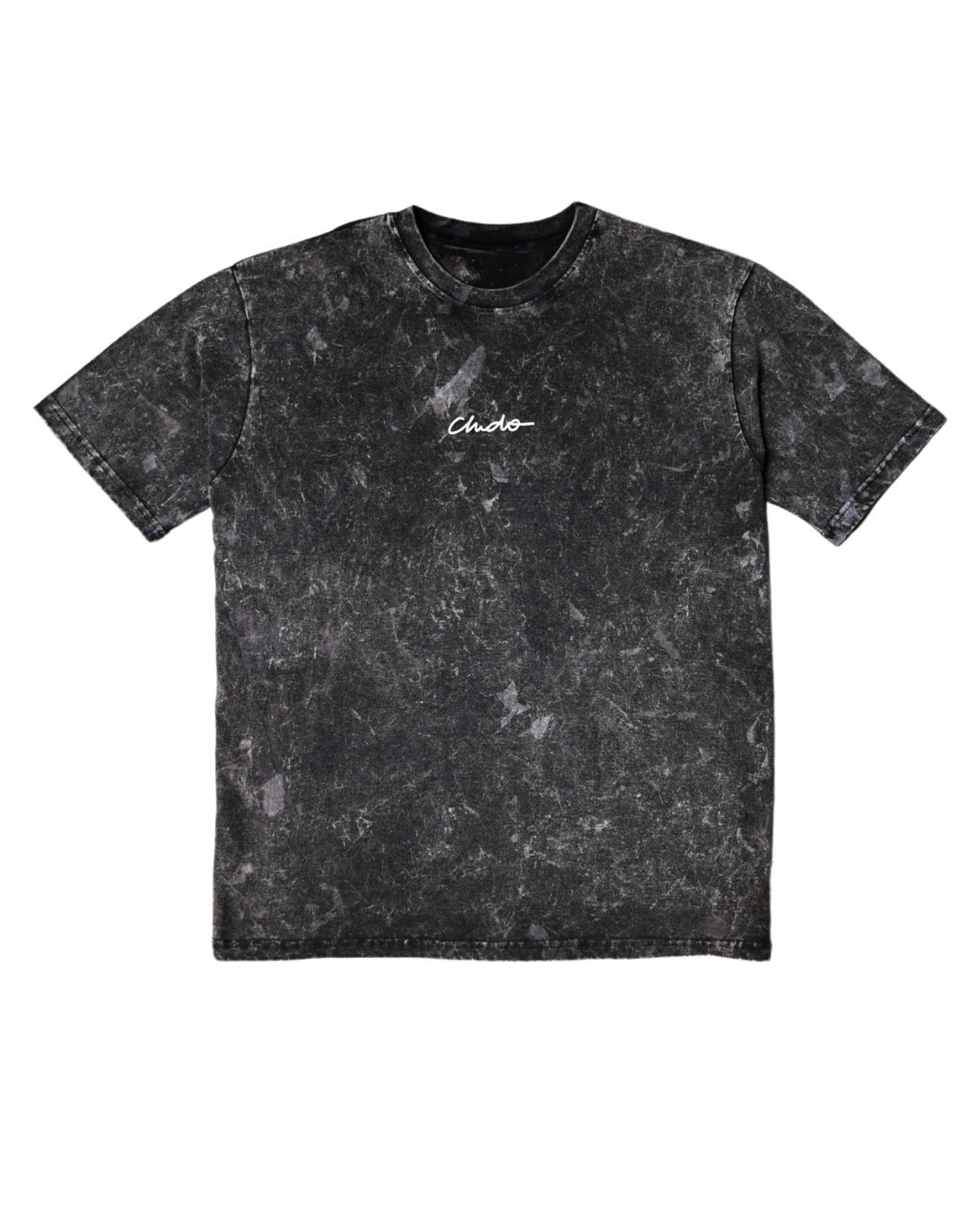 PLAYERA OVER NEGRA TYE-DYE
